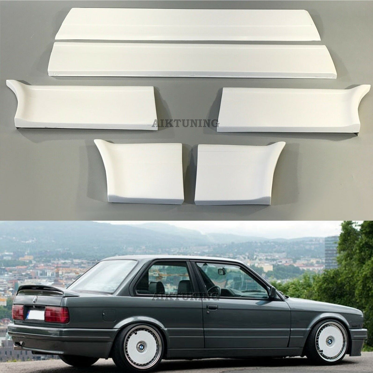 Full Bodykit (Fits BMW E30 M Tech 2 M Technik Coupe And Cabrio