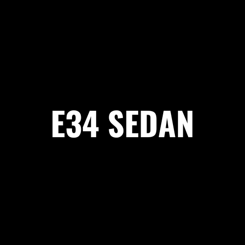 E34 SEDAN